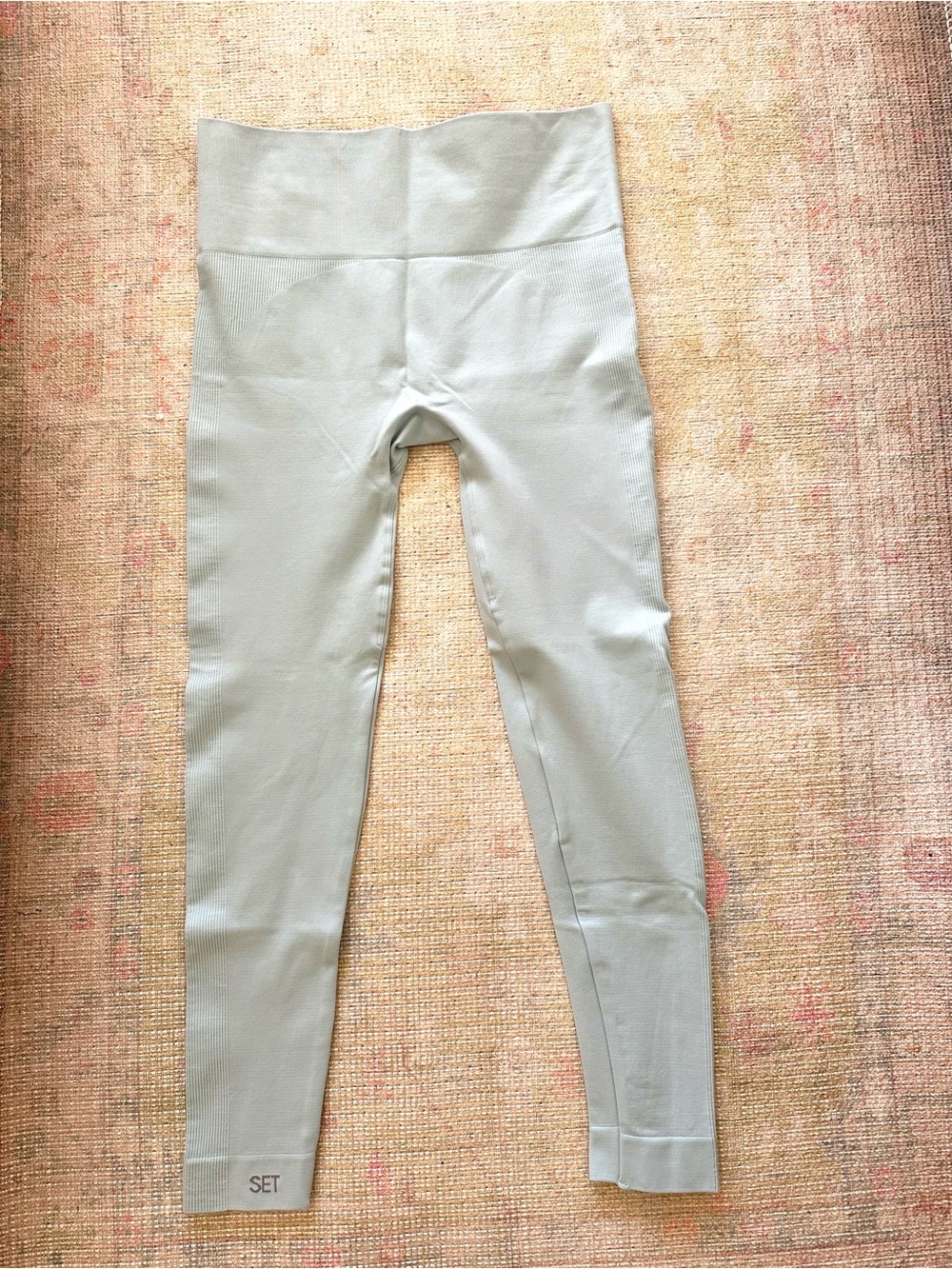 Set Active Blue Leggings
